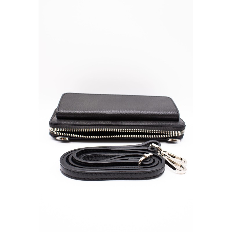Portefeuille porte téléphone cuir Marlon Italie