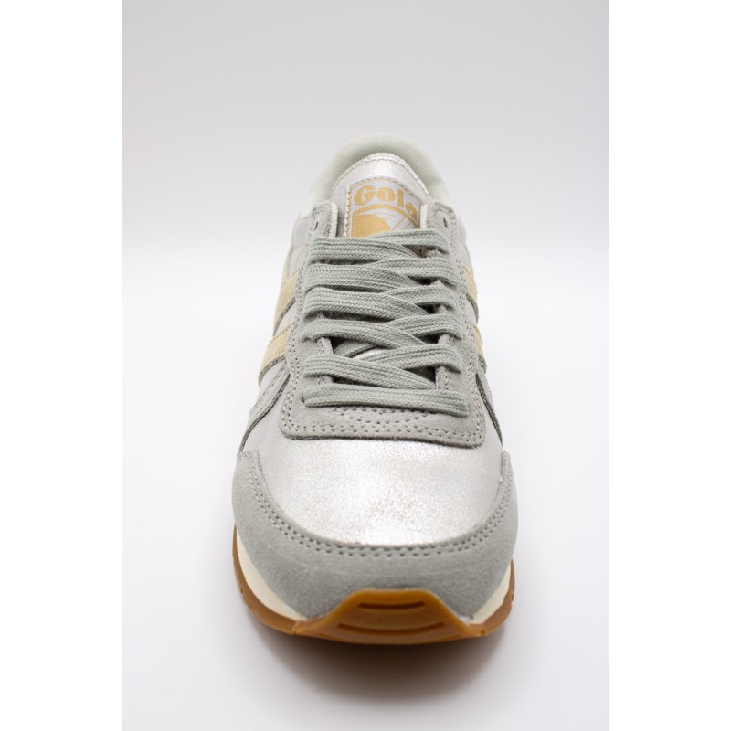 Daytona Blaze Silver, Wheat, feather grey - Baskets femme Gola