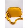 Sac à main cuir jaune bandoulière réglable MARLON