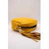 Sac à main cuir jaune bandoulière réglable MARLON