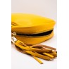 Sac à main cuir jaune bandoulière réglable MARLON