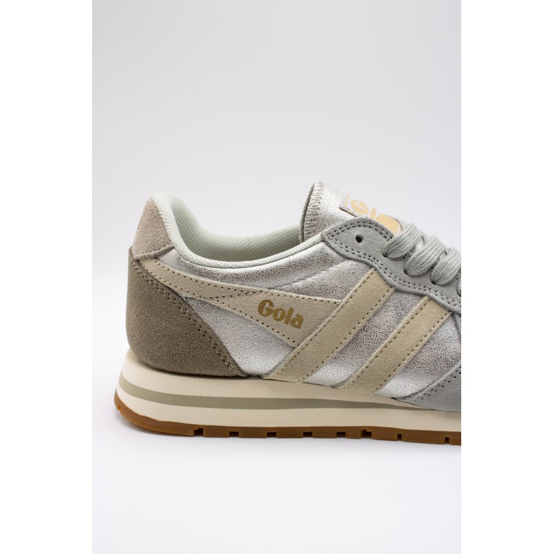 Daytona Blaze Silver, Wheat, feather grey - Baskets femme Gola