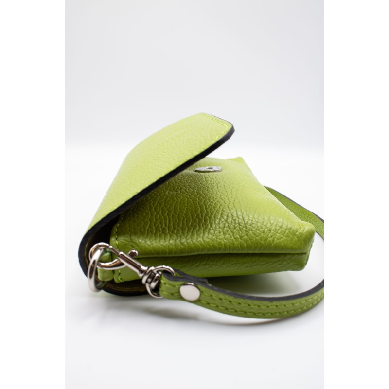 Mini sac pochette cuir Marlon fabrication Italie