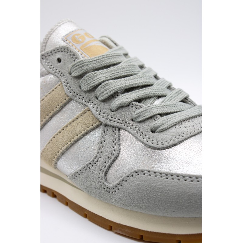 Daytona Blaze Silver, Wheat, feather grey - Baskets femme Gola