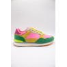 Sneakers Santa Marta HOFF vert et rose femme