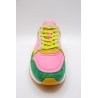 Sneakers Santa Marta HOFF vert et rose femme