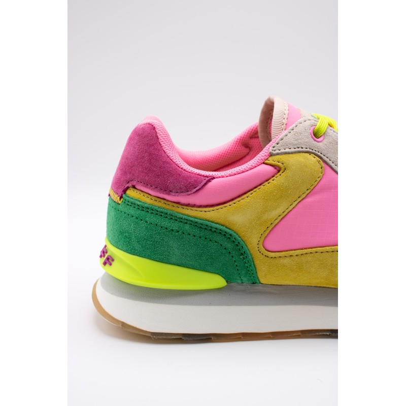 Sneakers Santa Marta HOFF vert et rose femme