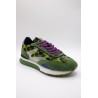 Sneakers ART HOFF vert léopard femme