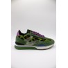 Sneakers ART HOFF vert léopard femme