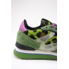 Sneakers ART HOFF vert léopard femme