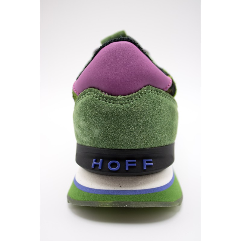 Sneakers ART HOFF vert léopard femme