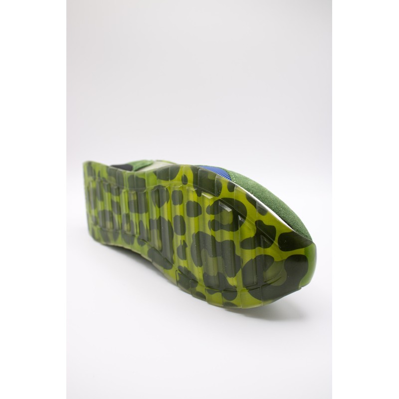 Sneakers ART HOFF vert léopard femme