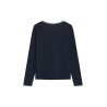 T-shirt femme col V manches longues | Grace & Mila