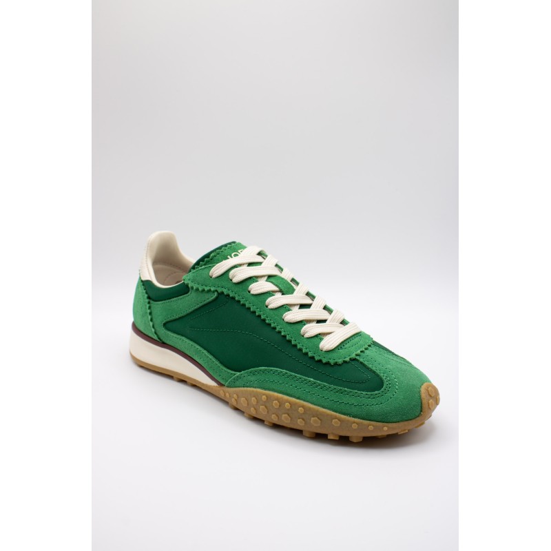 Hoff Bridge MKII Green – Baskets femme vertes rétro