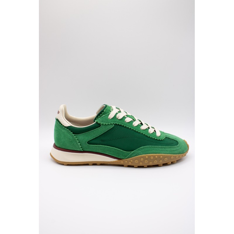 Hoff Bridge MKII Green – Baskets femme vertes rétro