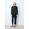 Blouse à pois femme col lavallière | Grace & Mila