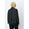 Blouse à pois femme col lavallière | Grace & Mila