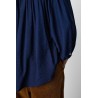 Blouse bleu marine femme col V ample | Grace & Mila