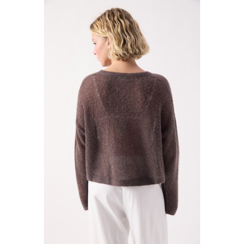 Gilet court American Vintage Bodyrow Femme