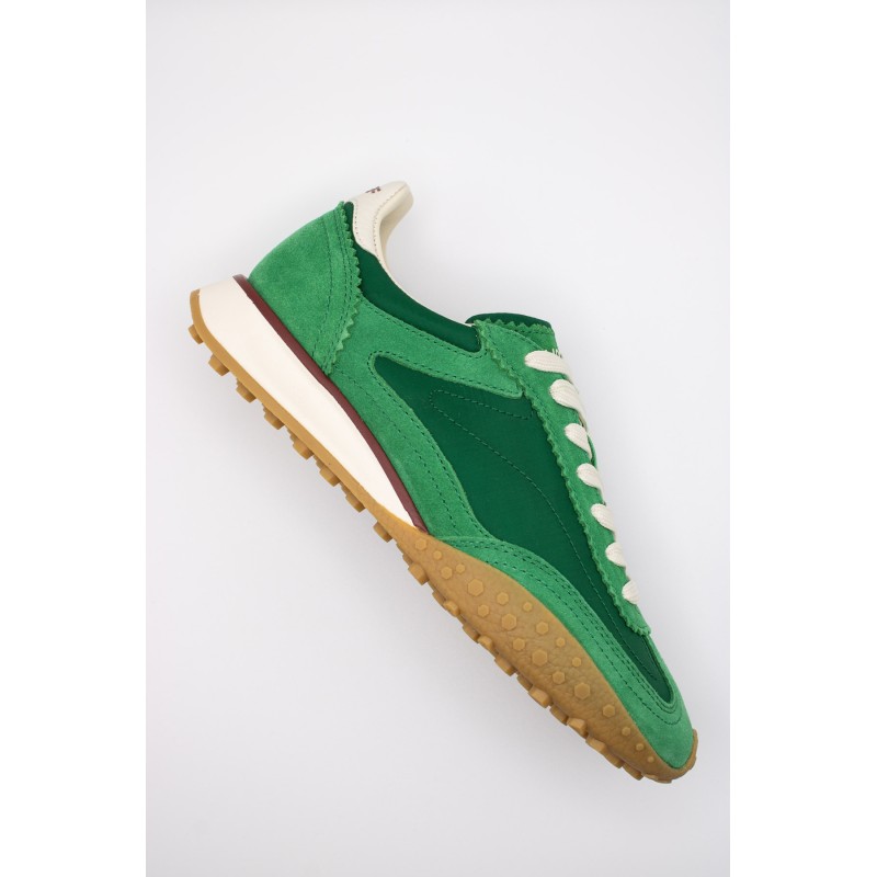 Hoff Bridge MKII Green – Baskets femme vertes rétro