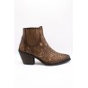 Santiags basses femme taupe Little La Suite F23536/07