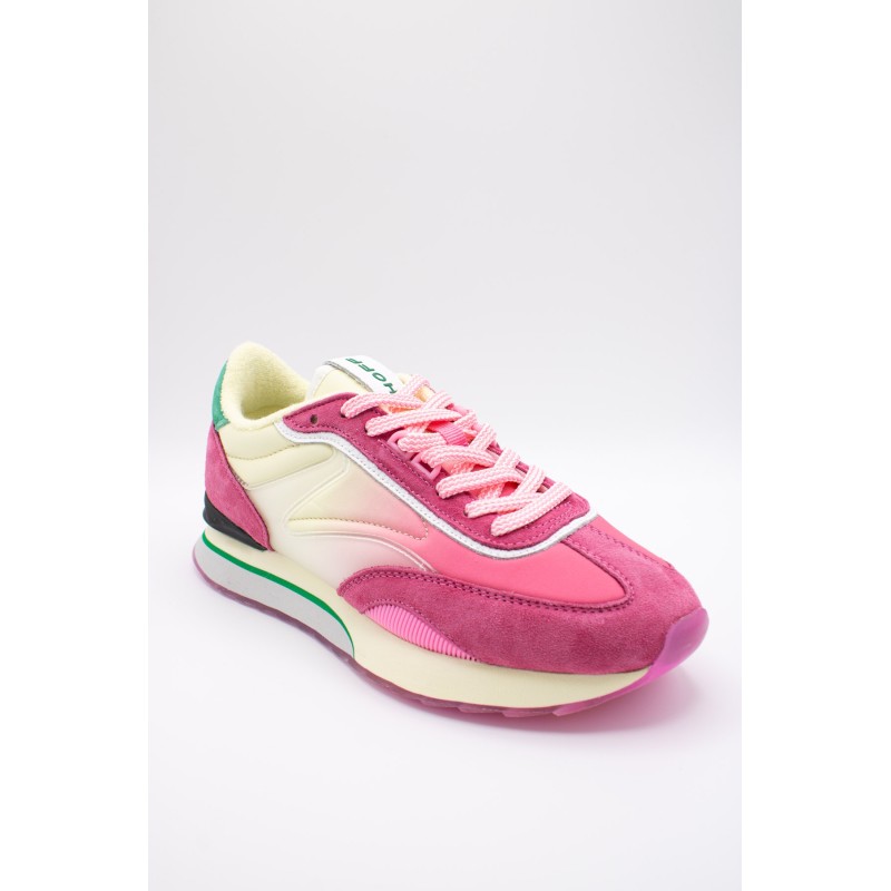 Hoff Flame – Baskets femme rose et écru tendance