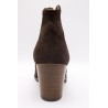 Bottines femme Aliwell Gabino A5410 chocolat cuir