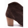 Bottines femme Aliwell Gabino A5410 chocolat cuir