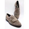 Mocassins femme ALPE New Mimi 53381121 gris-beige