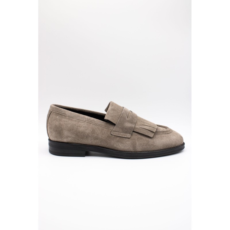 Mocassins femme ALPE New Mimi 53381121 gris-beige