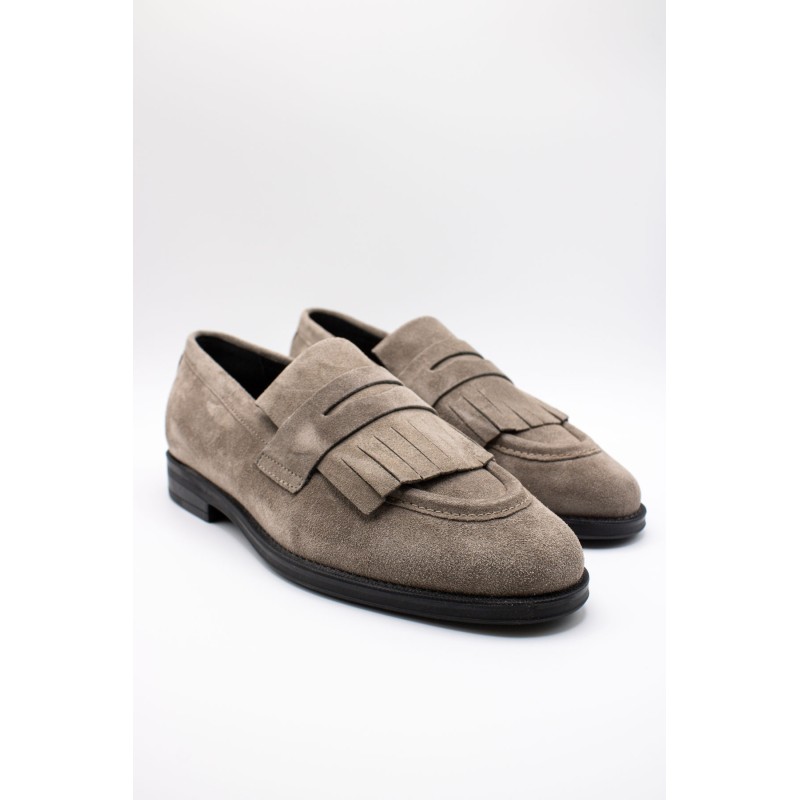 Mocassins femme ALPE New Mimi 53381121 gris-beige