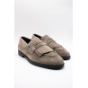 Mocassins femme ALPE New Mimi 53381121 gris-beige