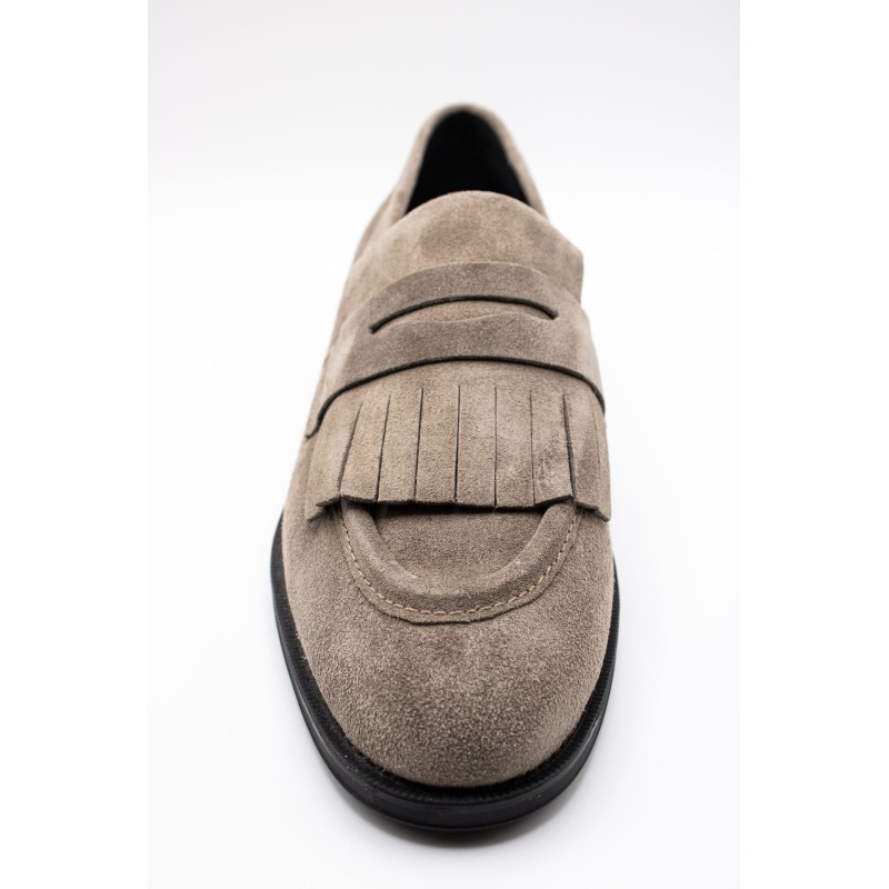 Mocassins femme ALPE New Mimi 53381121 gris-beige