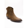 Santiags basses femme Ardito 2040 taupe en cuir