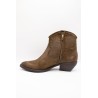 Santiags basses femme Ardito 2040 taupe en cuir