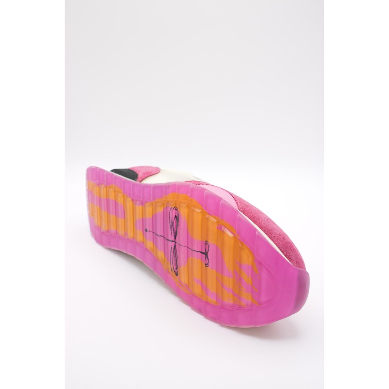 Hoff Flame – Baskets femme rose et écru tendance