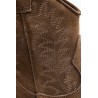 Santiags basses femme Ardito 2040 taupe en cuir