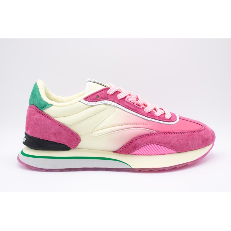 Hoff Flame – Baskets femme rose et écru tendance