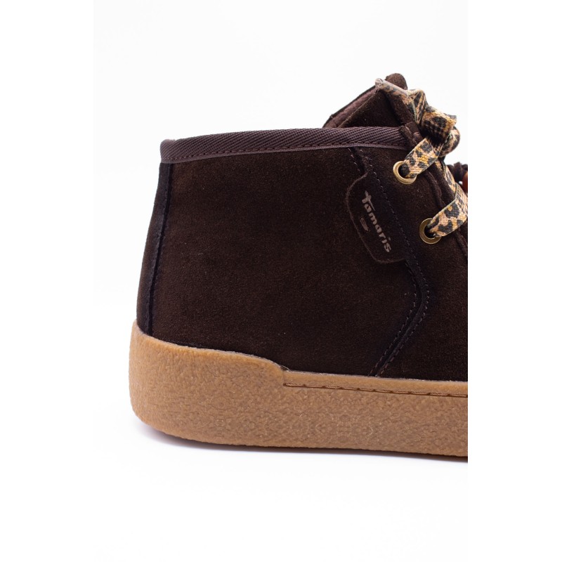 Bottines à lacets Chocolat Tamaris Femme | 1-25406-47-304