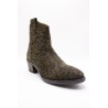 Bottines Santiags Léopard Aliwell BULITT A5931 Femme