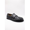 Mocassins Vanessa Wu MO3004 cuir verni noir femme