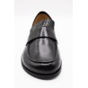 Mocassins Vanessa Wu MO3004 cuir verni noir femme