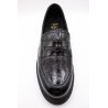 Mocassins We Do 11412/01 cuir verni noir femme