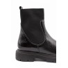 We Do 90025A/06 Bottines Chelsea plateforme noir verni pour Femme