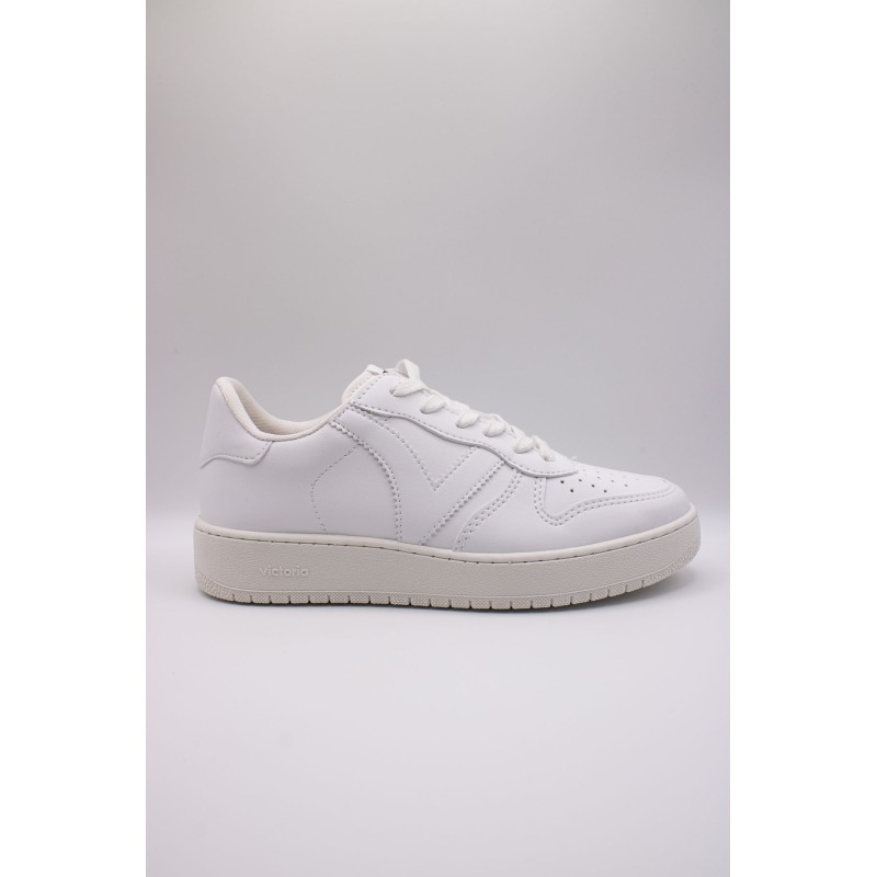 Victoria 1258245-20 Madrid baskets blanches unisexes