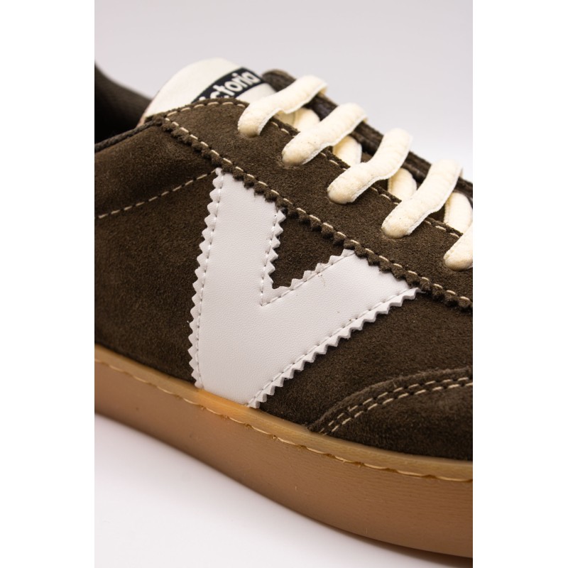 Victoria 1126218-65 Berlín baskets femme kaki daim
