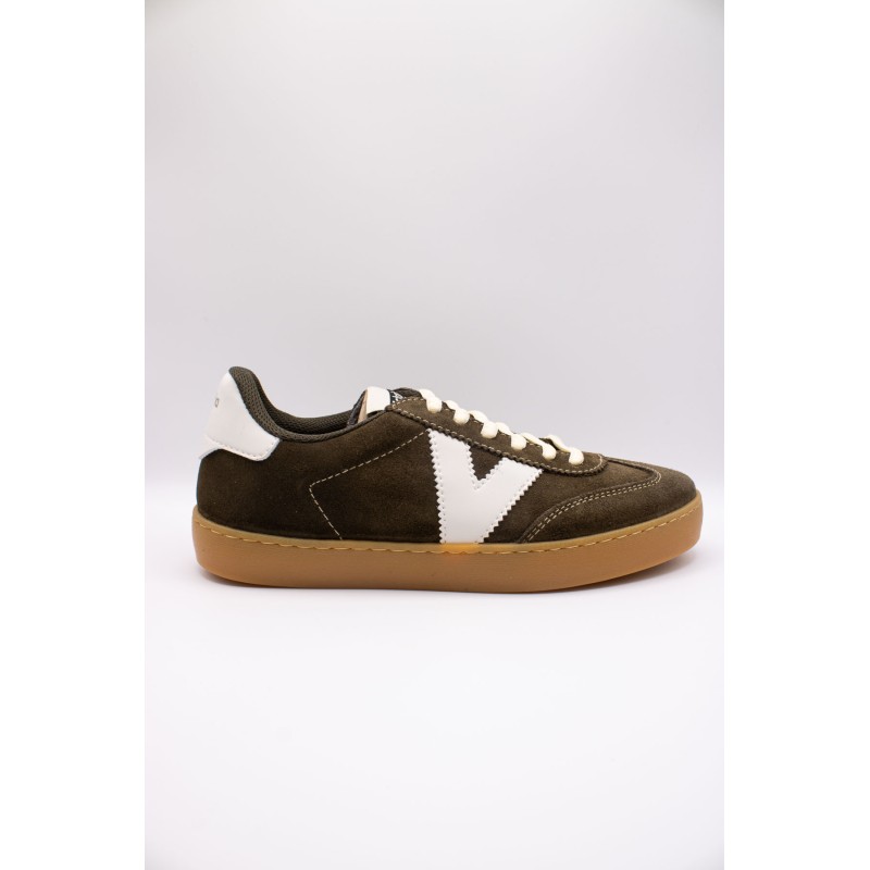 Victoria 1126218-65 Berlín baskets femme kaki daim