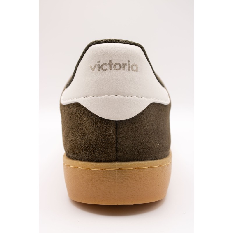 Victoria 1126218-65 Berlín baskets femme kaki daim
