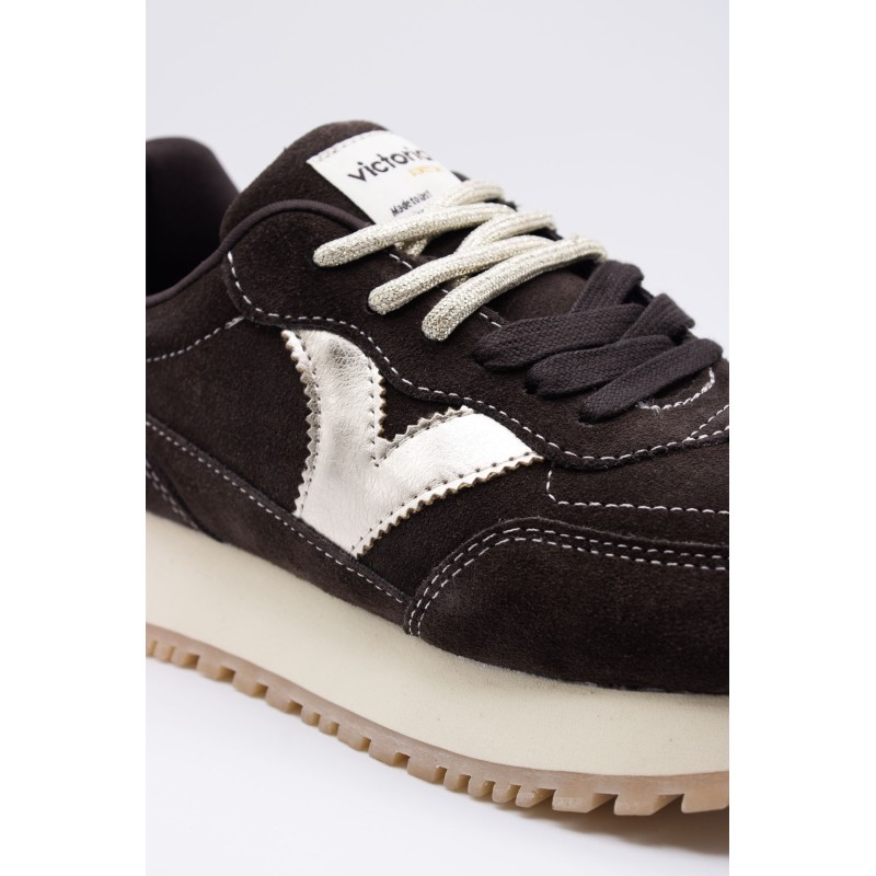 Victoria 1157118-70 Viento baskets femme marron daim