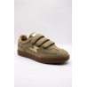 Vanessa Wu BK2938KK Aura Emblem baskets femme kaki